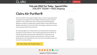 Thumbnail of clairupurifier.com