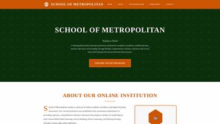 Thumbnail of schoolofmetropolitan.com