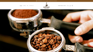 Thumbnail of hiswaycoffee.com