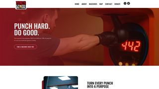 Screenshot of punch4good.com