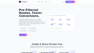 Thumbnail of routespark.net
