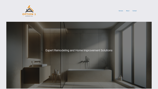Thumbnail of option1remodeling.com