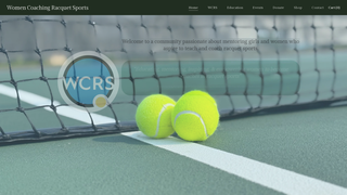 Thumbnail of womencoachingracquetsports.org