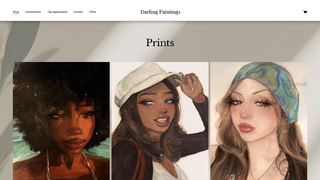 Thumbnail of darlingpaintings.com