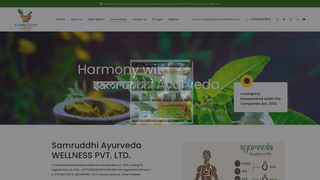 Thumbnail of samruddhiayurved.com