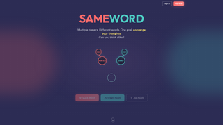 Screenshot of sameword.io