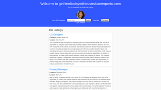 Thumbnail of gethiredtodaywithtrustedcareerportal.com