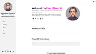 Thumbnail of zeyuli.net