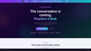 Screenshot of talkforgeconvos.com