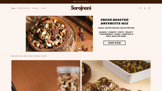 Thumbnail of sarojnani.com