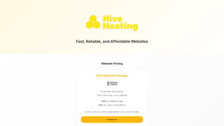 Thumbnail of hive-hosting.com