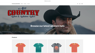 Thumbnail of countrywesternhats.com