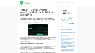 Thumbnail of findorex.net