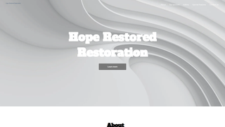 Thumbnail of hoperestoredrestoration.com