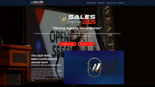 Thumbnail of wagsalesconference.com