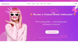 Thumbnail of glamoragirls.com