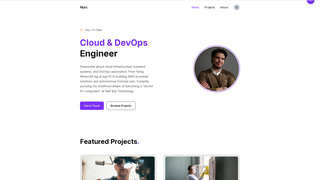 Screenshot of nijazandelic.com