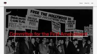 Thumbnail of committeeforthefirstamendment.com