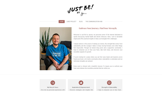Thumbnail of justbecardproject.com