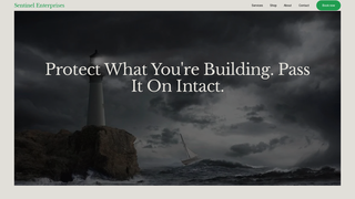 Screenshot of sentinel-enterprises.com