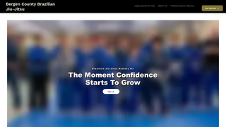 Screenshot of kidsjiujitsuramseynj.com