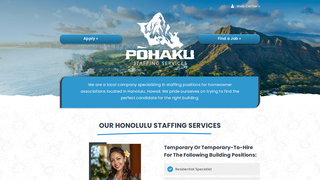 Thumbnail of pohakustaffingservices.com