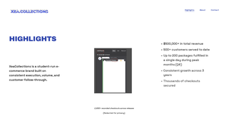 Thumbnail of xeacollections.com
