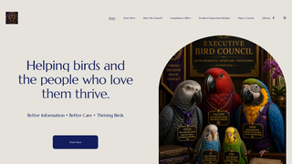 Screenshot of executivebirdcouncil.org