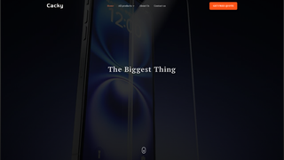 Thumbnail of cackytech.com