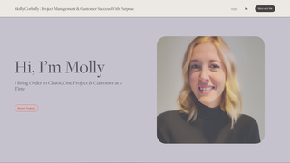 Thumbnail of mollycorballyprojectmanagementcustomersuccesswithpurpose.com