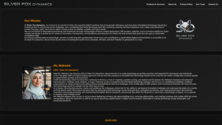 Thumbnail of silverfoxdynamics.com