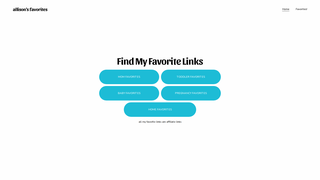 Thumbnail of allisonsfavorites.com