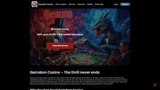 Thumbnail of gamdomcasinowinnz.com