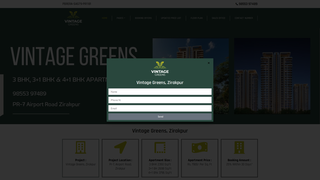 Thumbnail of vintagegreenszirakpur.com