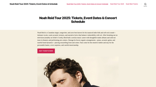 Thumbnail of noahreidtour.com