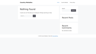 Thumbnail of countrymelodies.com