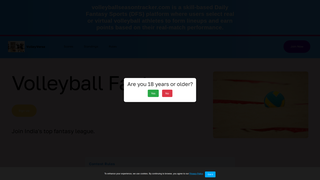 Thumbnail of volleyballseasontracker.com