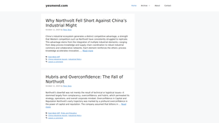 Thumbnail of yesmend.com