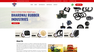 Thumbnail of bhardwajrubberindustries.com