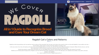 Thumbnail of ragdollcatshub.com