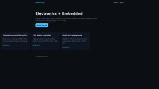Thumbnail of hensonlab.com