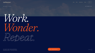 Screenshot of itisworkation.com