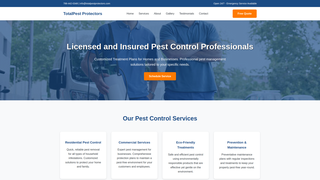 Thumbnail of totalpestprotectors.com