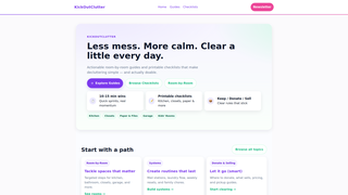 Thumbnail of kickoutclutter.com
