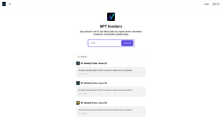Thumbnail of nftinsidermagazine.com