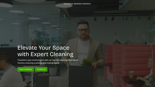 Screenshot of darlingtonspotlesssolutions.com
