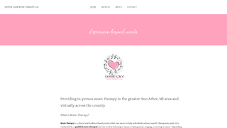 Thumbnail of gentlecaremusictherapy.com