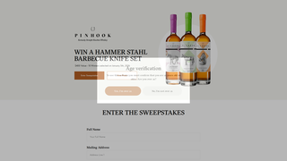 Thumbnail of pinhooksweepstakes.com