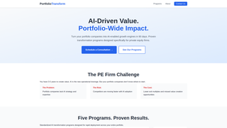 Thumbnail of portfoliotransform.com