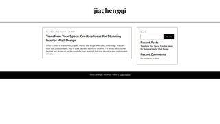 Thumbnail of jiachengqi.com